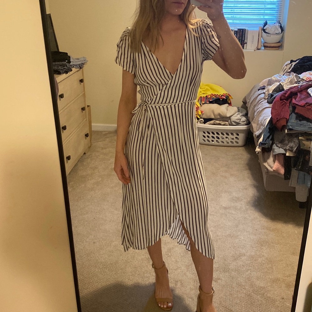 Gap wrap dress